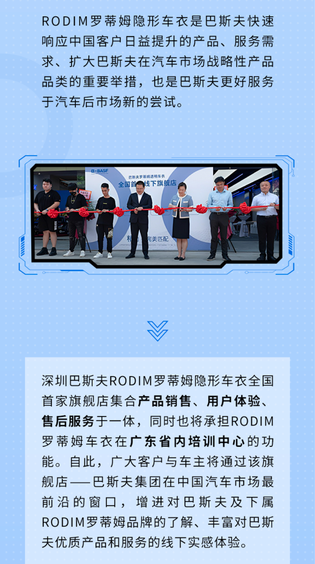 燃动深城 | 巴斯夫RODIM®罗蒂姆® 隐形车衣全国首家旗舰店于深圳南山揭幕